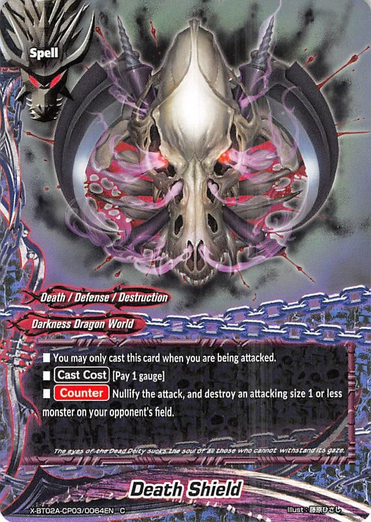 Image for Death Shield (Evolution & Mutation) (X-BT02A-CP03/0064EN) - Future Card BuddyFight
