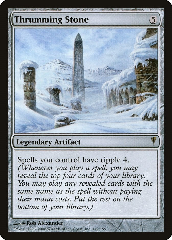 Image for Thrumming Stone (Coldsnap) (142) - Magic: The Gathering