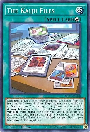 Image for The Kaiju Files (2017 Mega-Tins Mega Pack) (MP17-EN048) - YuGiOh