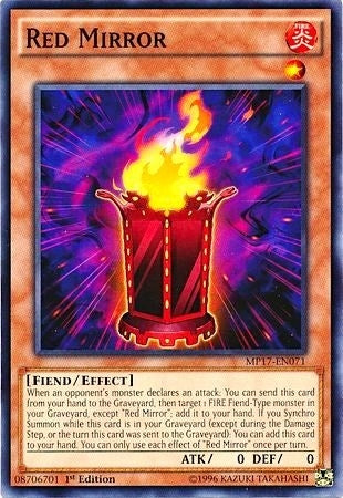 Image for Red Mirror (2017 Mega-Tins Mega Pack) (MP17-EN071) - YuGiOh