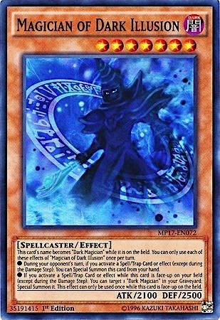Image for Magician of Dark Illusion (2017 Mega-Tins Mega Pack) (MP17-EN072) - YuGiOh