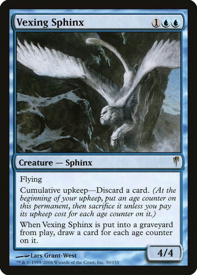 Image for Vexing Sphinx (Coldsnap) (50) - Magic: The Gathering
