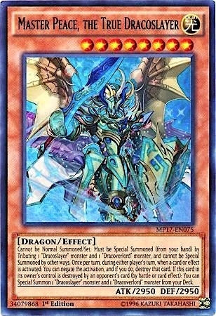 Image for Master Peace, the True Dracoslayer (2017 Mega-Tins Mega Pack) (MP17-EN075) - YuGiOh