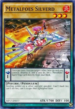 Image for Metalfoes Silverd (2017 Mega-Tins Mega Pack) (MP17-EN077) - YuGiOh