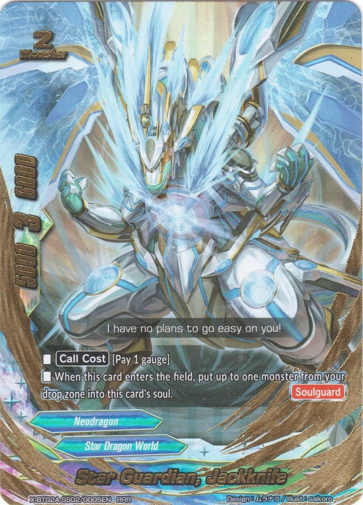 Image for Star Guardian, Jackknife (Evolution & Mutation) (X-BT02A-SS02/0005EN) - Future Card BuddyFight