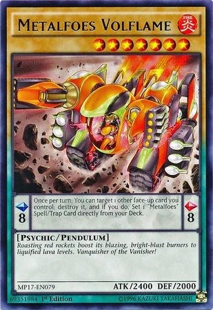 Image for Metalfoes Volflame (2017 Mega-Tins Mega Pack) (MP17-EN079) - YuGiOh