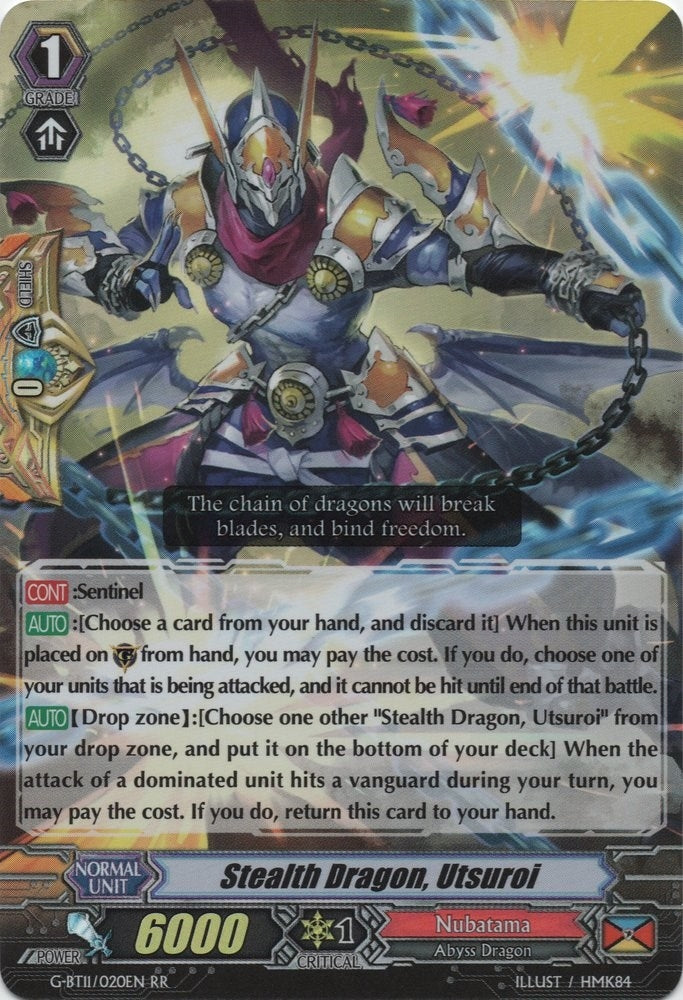 Image for Stealth Dragon, Utsuroi (G-BT11: Demonic Advent) (G-BT11/020EN) - Cardfight Vanguard