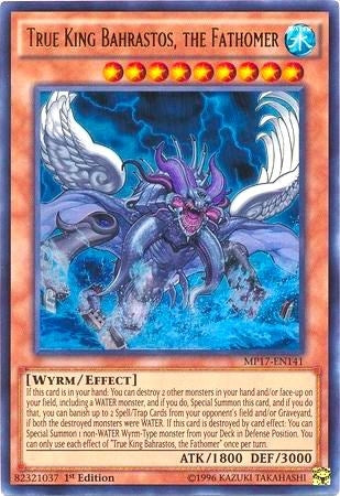 Image for True King Bahrastos, the Fathomer (2017 Mega-Tins Mega Pack) (MP17-EN141) - YuGiOh
