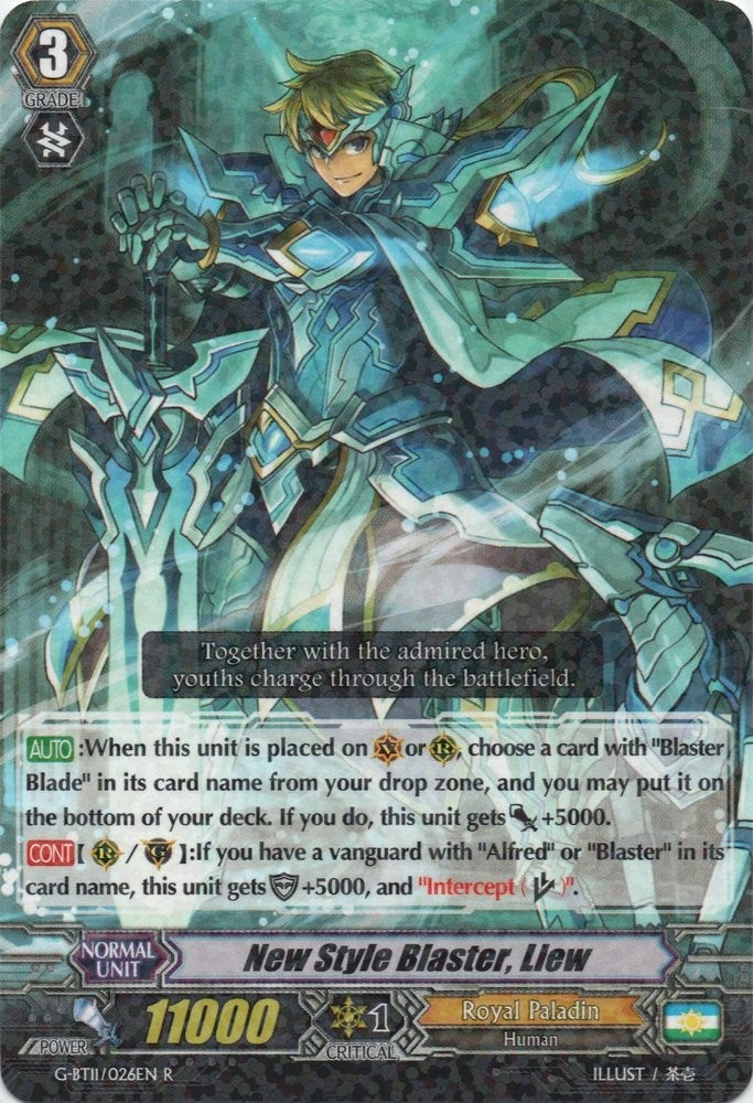 Image for New Style Blaster, Llew (G-BT11: Demonic Advent) (G-BT11/026EN) - Cardfight Vanguard