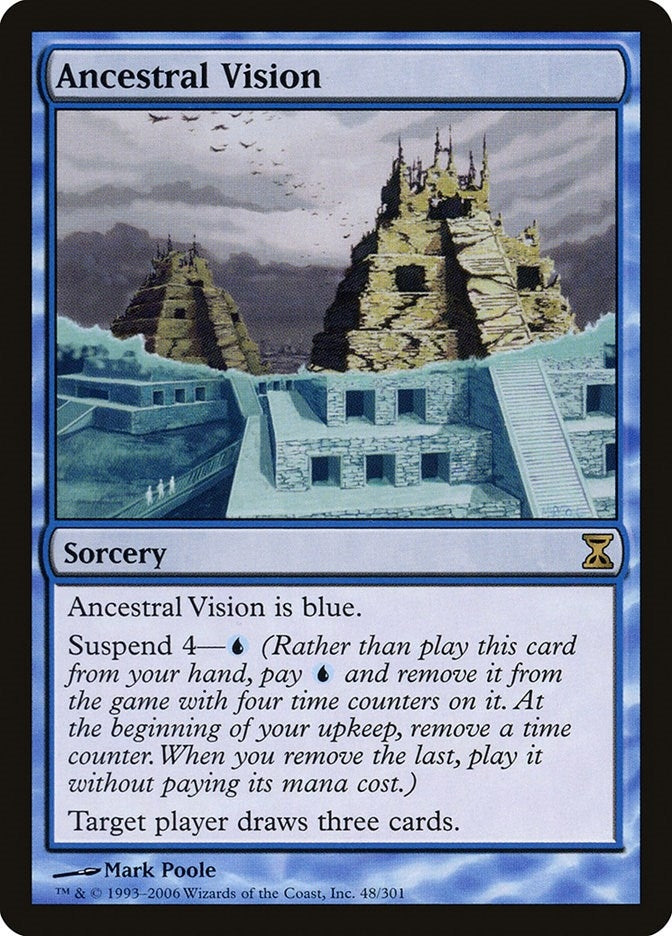 Image for Ancestral Vision (Time Spiral) (48) - Magic: The Gathering