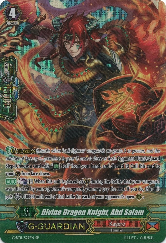 Image for Divine Dragon Knight, Abd Salam (SP) (G-BT11: Demonic Advent) (G-BT11/S29EN) - Cardfight Vanguard