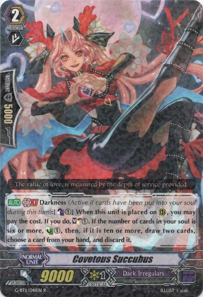 Image for Covetous Succubus (G-BT11: Demonic Advent) (G-BT11/041EN) - Cardfight Vanguard