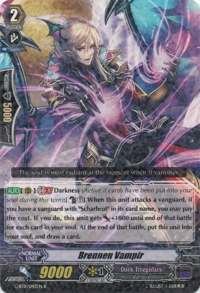 Image for Brennen Vampir (G-BT11: Demonic Advent) (G-BT11/042EN) - Cardfight Vanguard
