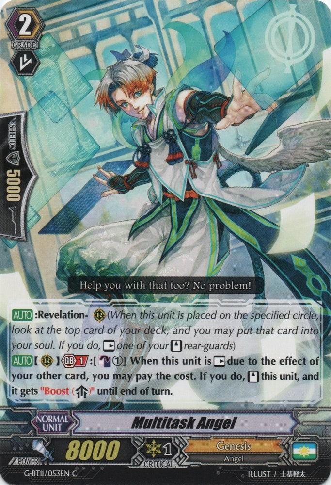 Image for Multitask Angel (G-BT11: Demonic Advent) (G-BT11/053EN) - Cardfight Vanguard