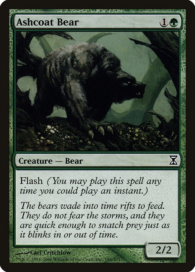 Image for Ashcoat Bear (Time Spiral) (190) - Magic: The Gathering