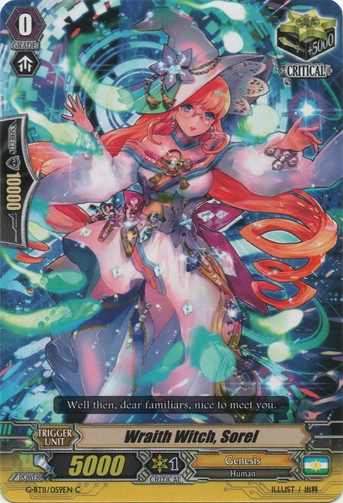 Image for Wraith Witch, Sorel (G-BT11: Demonic Advent) (G-BT11/059EN) - Cardfight Vanguard