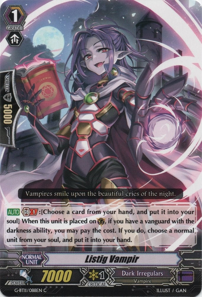 Image for Listig Vampir (G-BT11: Demonic Advent) (G-BT11/088EN) - Cardfight Vanguard