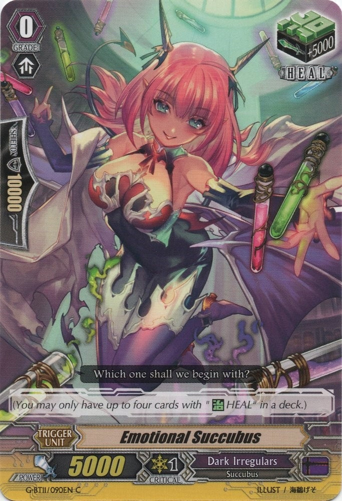 Image for Emotional Succubus (G-BT11: Demonic Advent) (G-BT11/090EN) - Cardfight Vanguard