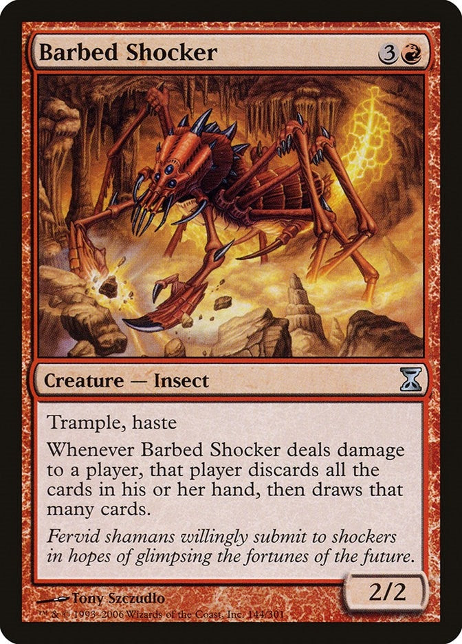 Image for Barbed Shocker (Time Spiral) (144) - Magic: The Gathering
