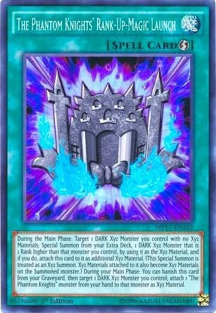 Image for The Phantom Knights' Rank-Up-Magic Launch (2017 Mega-Tins Mega Pack) (MP17-EN152) - YuGiOh