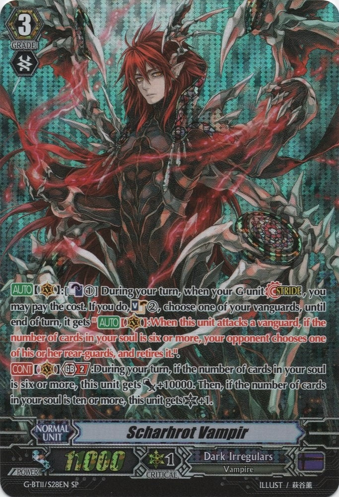 Image for Scharhrot Vampir (SP) (G-BT11: Demonic Advent) (G-BT11/S28EN) - Cardfight Vanguard