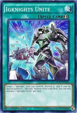 Image for Igknights Unite (2017 Mega-Tins Mega Pack) (MP17-EN155) - YuGiOh
