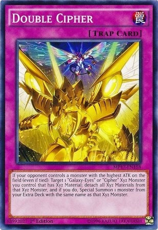 Image for Double Cipher (2017 Mega-Tins Mega Pack) (MP17-EN158) - YuGiOh