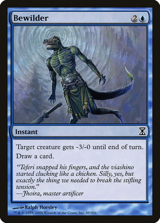 Image for Bewilder (Time Spiral) (49) - Magic: The Gathering