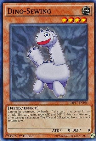 Image for Dino-Sewing (2017 Mega-Tins Mega Pack) (MP17-EN166) - YuGiOh