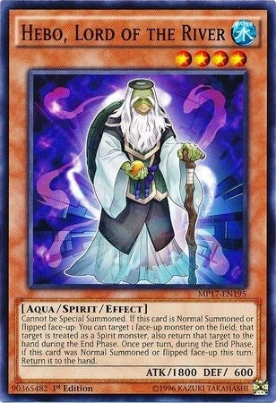 Image for Hebo, Lord of the River (2017 Mega-Tins Mega Pack) (MP17-EN195) - YuGiOh