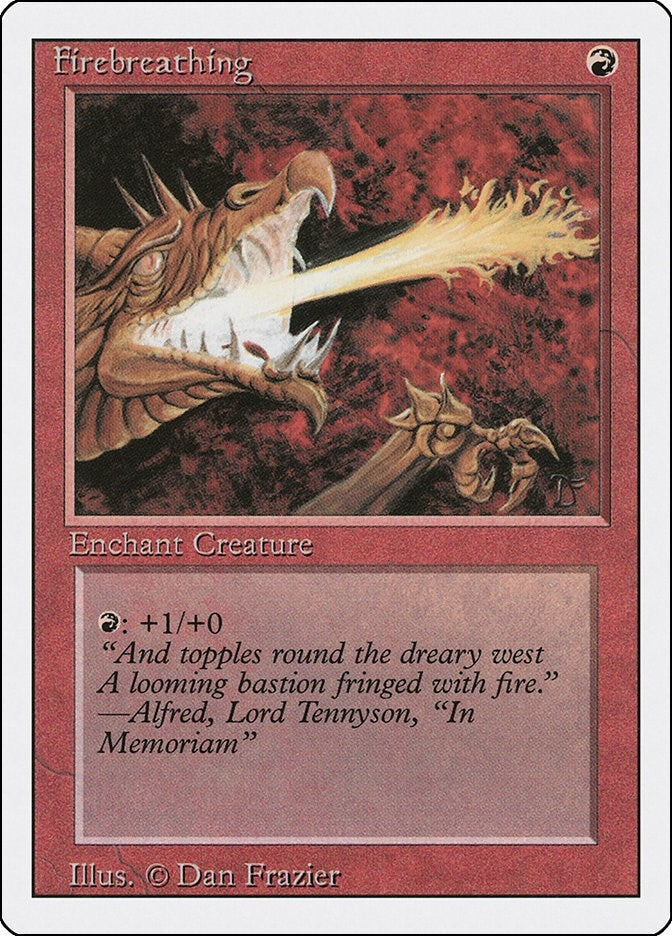 Image for Firebreathing (Revised Edition) - Magic: The Gathering
