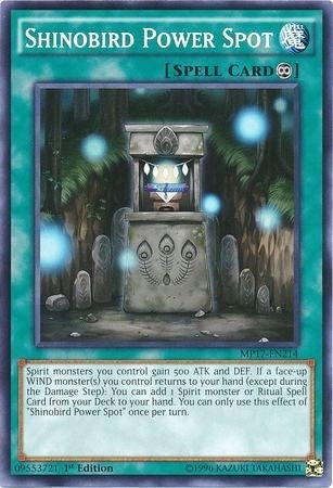 Image for Shinobird Power Spot (2017 Mega-Tins Mega Pack) (MP17-EN214) - YuGiOh