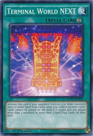 Image for Terminal World NEXT (2017 Mega-Tins Mega Pack) (MP17-EN219) - YuGiOh