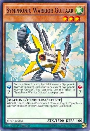 Image for Symphonic Warrior Guitaar (2017 Mega-Tins Mega Pack) (MP17-EN232) - YuGiOh