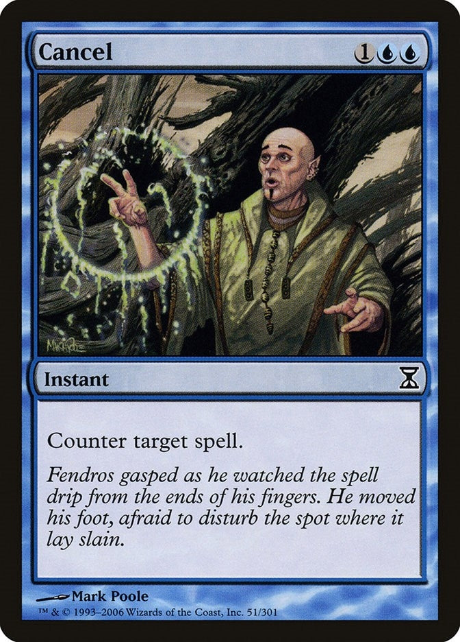 Image for Cancel (Time Spiral) (51) - Magic: The Gathering