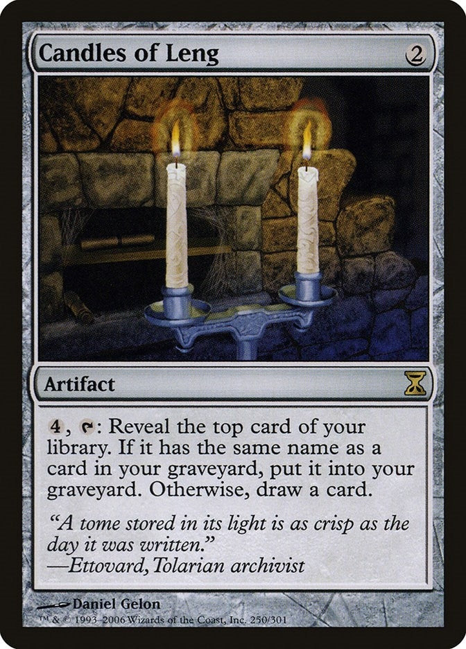 Image for Candles of Leng (Time Spiral) (250) - Magic: The Gathering