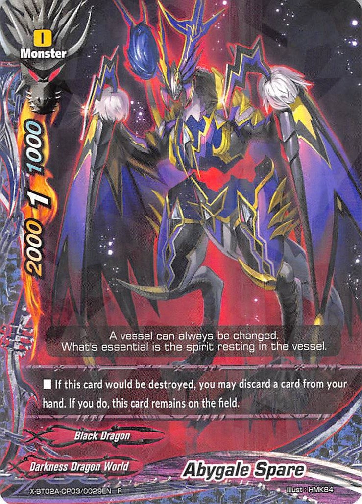 Image for Abygale Spare (Evolution & Mutation) (X-BT02A-CP03/0029EN) - Future Card BuddyFight