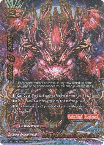Image for Evil Deity Karma Demonic Dragon, Aga Manafh (Evolution & Mutation) (X-BT02A-CP03/0002EN) - Future Card BuddyFight