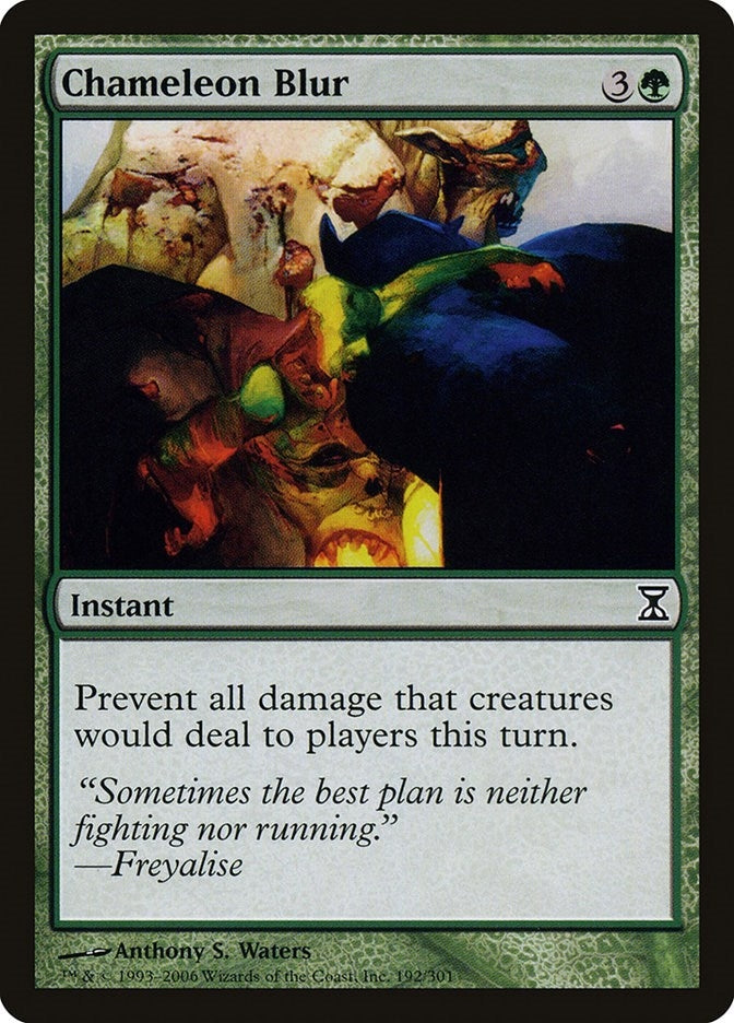 Image for Chameleon Blur (Time Spiral) (192) - Magic: The Gathering