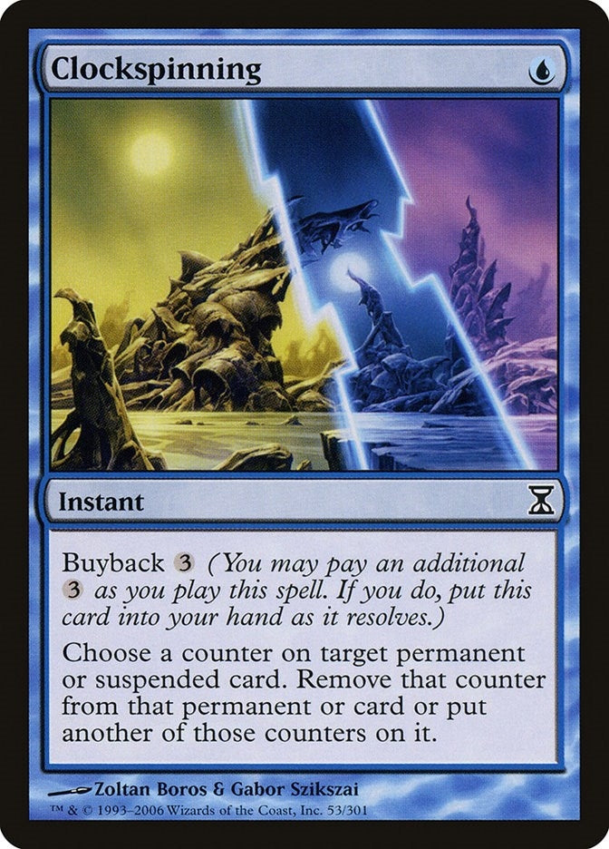 Image for Clockspinning (Time Spiral) (53) - Magic: The Gathering