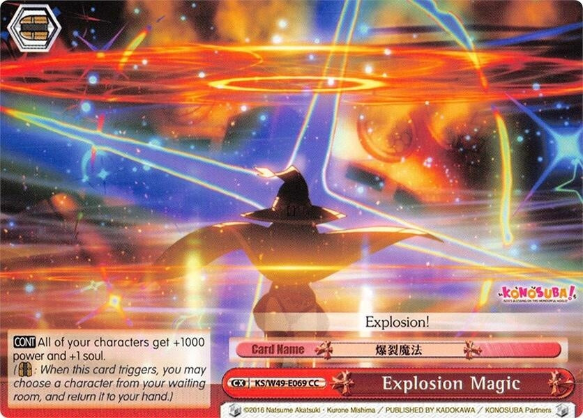 Image for Explosion Magic (KonoSuba) (KS/W49-E069 CC) - Weiss Schwarz