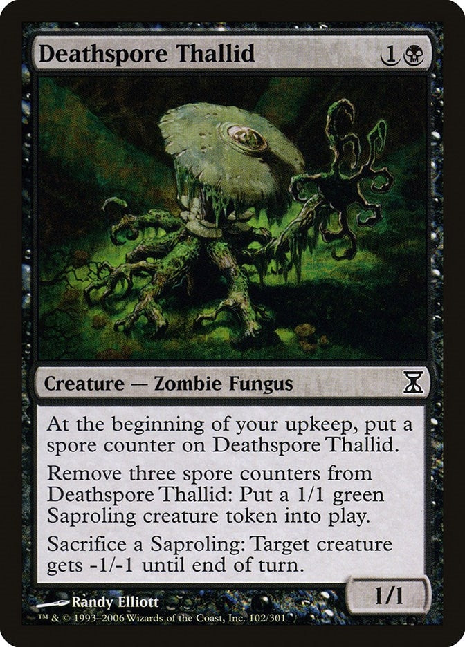 Image for Deathspore Thallid (Time Spiral) (102) - Magic: The Gathering