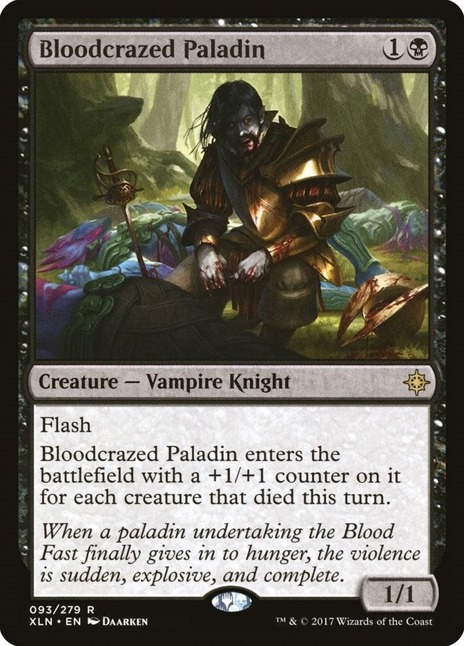 Image for Bloodcrazed Paladin (Ixalan) (93) - Magic: The Gathering
