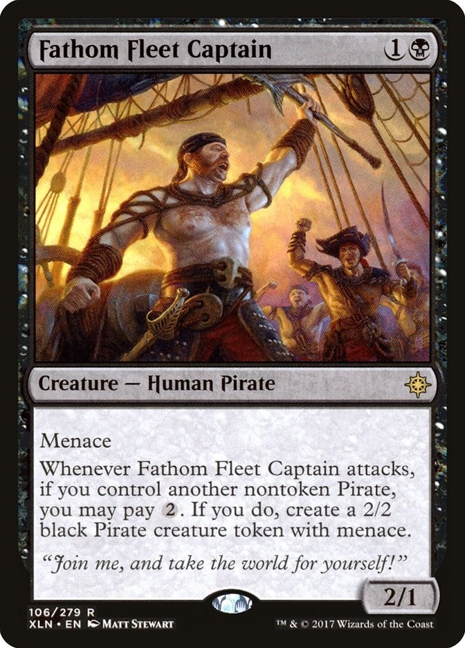 Image for Fathom Fleet Captain (Ixalan) (106) - Magic: The Gathering