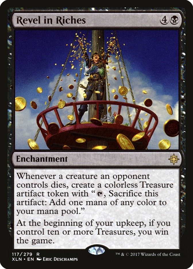 Image for Revel in Riches (Ixalan) (117) - Magic: The Gathering