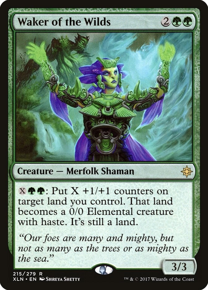 Image for Waker of the Wilds (Ixalan) (215) - Magic: The Gathering