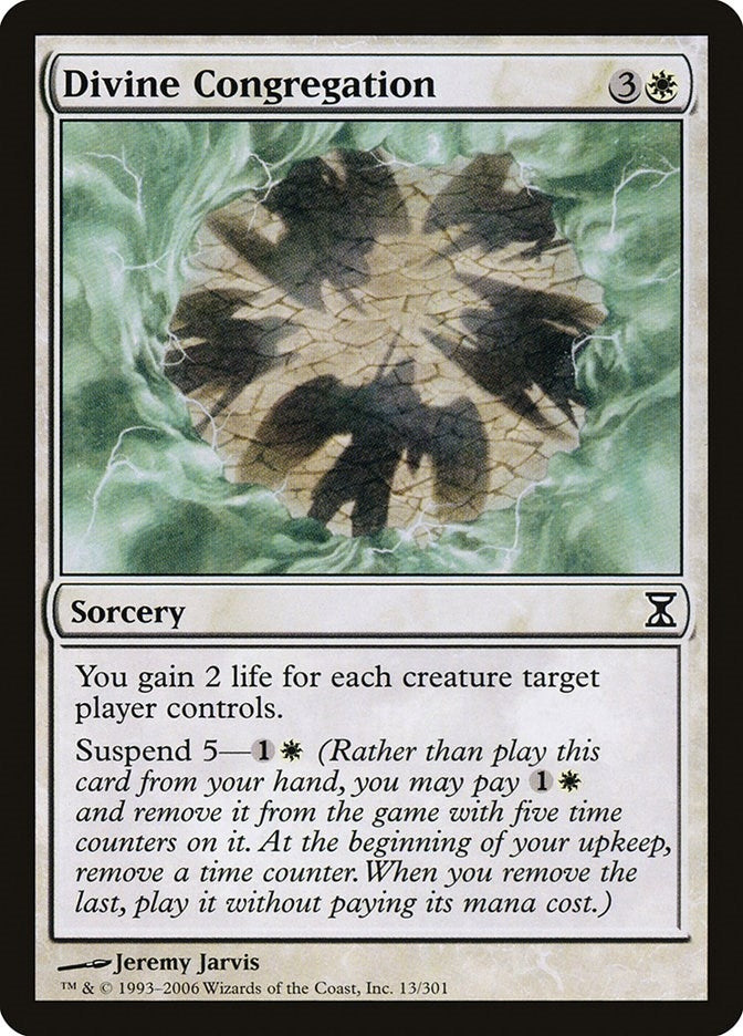 Image for Divine Congregation (Time Spiral) (13) - Magic: The Gathering