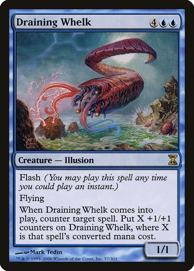 Image for Draining Whelk (Time Spiral) (57) - Magic: The Gathering