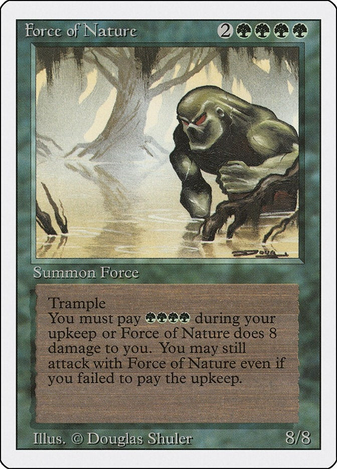 Image for Force of Nature (Revised Edition) - Magic: The Gathering