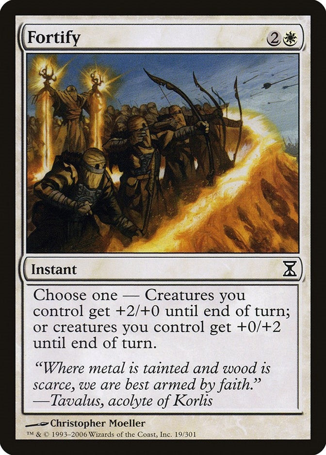 Image for Fortify (Time Spiral) (19) - Magic: The Gathering